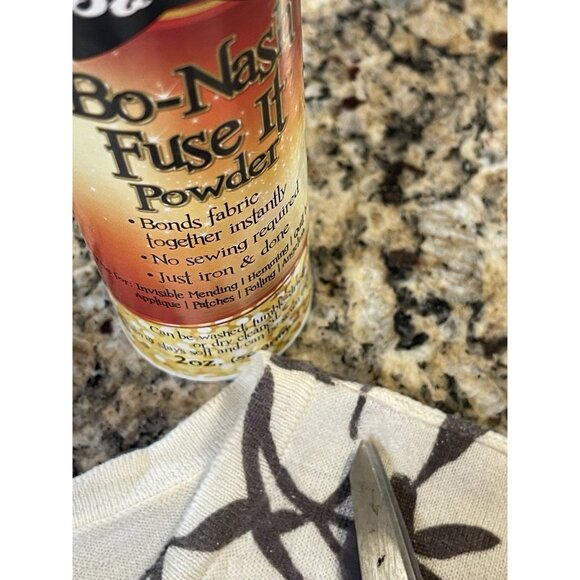 Garnet Hill 100% Merino Wool Cardigan L Ivory Gray Floral Appliqué Bead Sweater - Picture 11 of 11